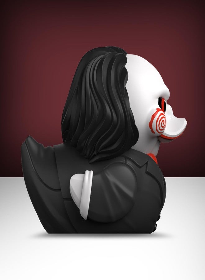 TUBBZ First Edition: Horror - Billy The Puppet Cosplaying Rubber Duck Vinyl Figure - Image 4