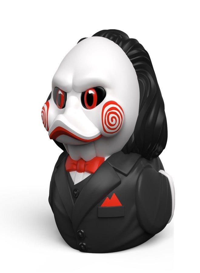 TUBBZ First Edition: Horror - Billy The Puppet Cosplaying Rubber Duck Vinyl Figure - Image 1