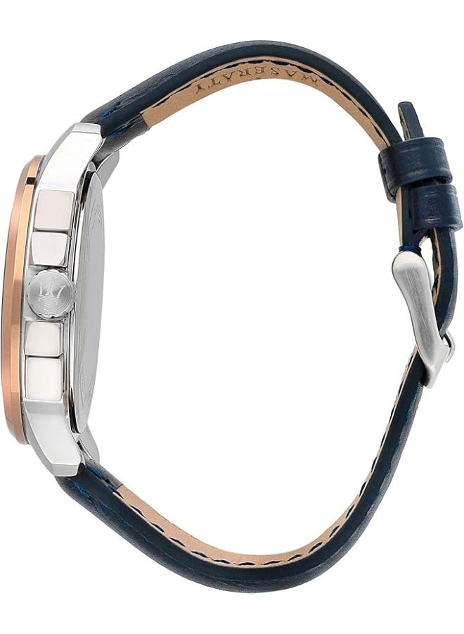 MASERATI SUCCESSO EXT 44MM CHR SS BLUE DIA BLU ST - Image 2