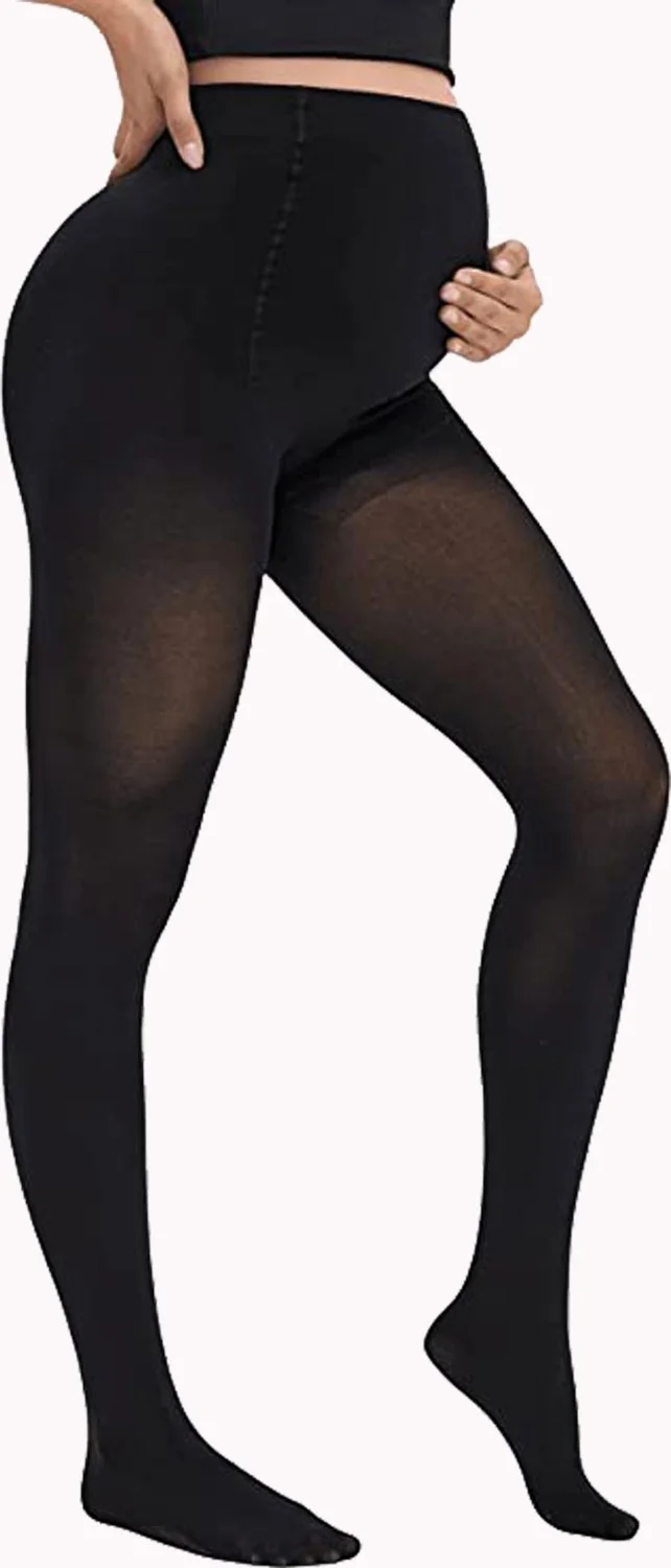 Hepsine Rakip Competing All Women's Maternity Pantyhose 80DEN Flexible Soft Inserts Plus Size
