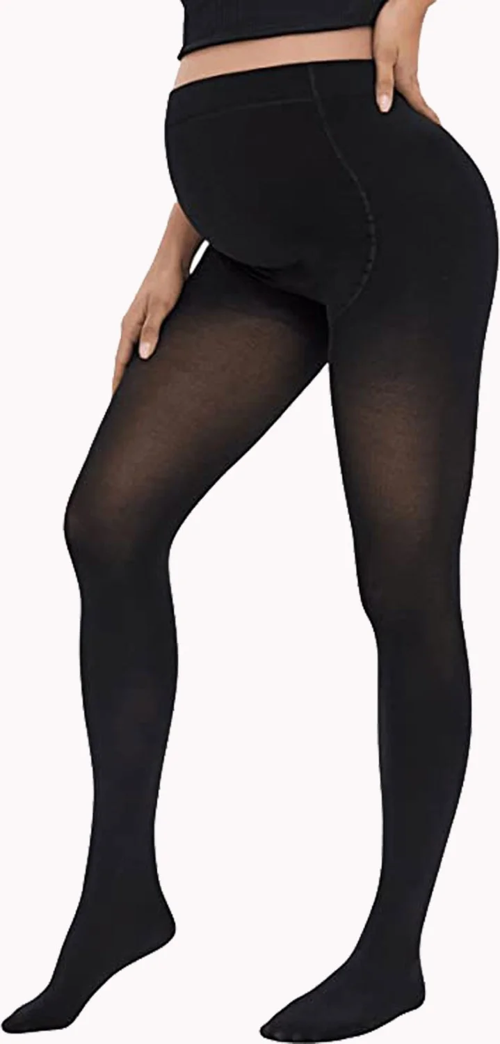 Hepsine Rakip Competing All Women's Maternity Pantyhose 80DEN Flexible Soft Inserts Plus Size