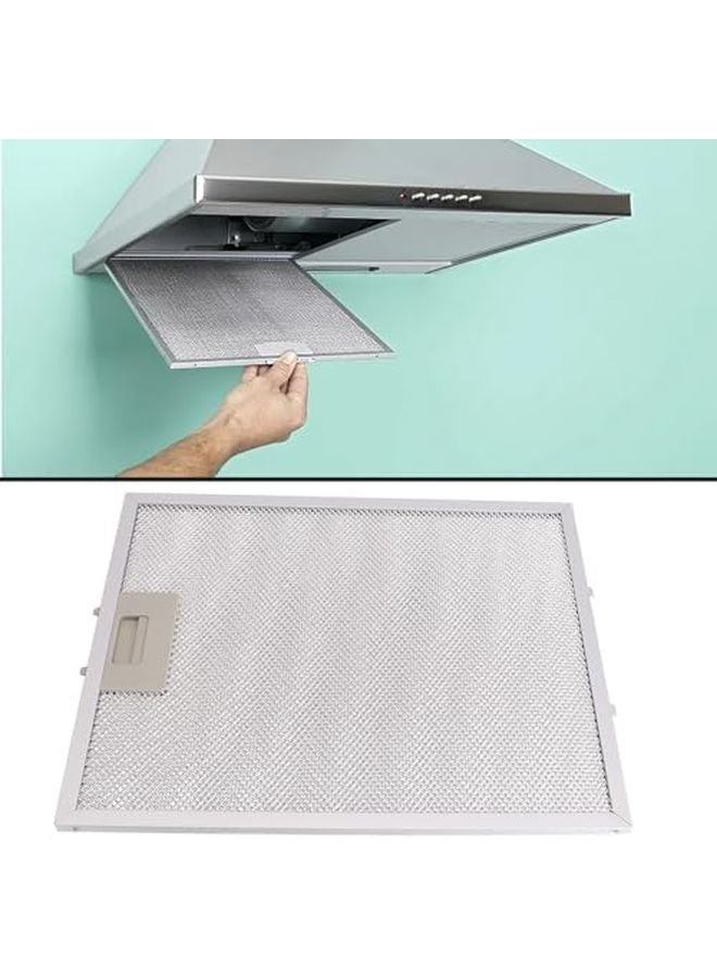 مرشح استبدال شفاط الألومنيوم 13.8 × 11.2 بوصة شبكة فولاذية غير قابلة للصدأ بخمس طبقات - Image 4