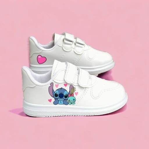 Amazon Design Special Design Lilok and Stik Printed Sneaker Kids Sports Shoes  - Image 2
