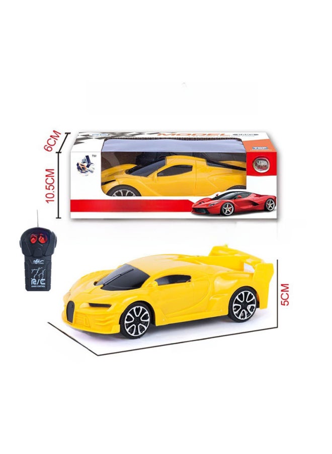 Generic - Remote Control Car Children's Gift Toy Car Two-way Four-way Boy Remote Control Sports Car Racing Stall Generation-Color:2-way Small Remote Control-Daniel Red (free Shipping) - Image 1