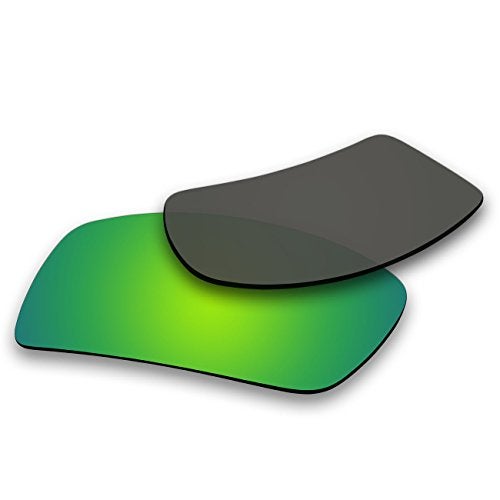 ACOMPATIBLE Replacement Polarized Lenses for Oakley Gascan Sunglasses (Emerald Green Mirror) - Image 3
