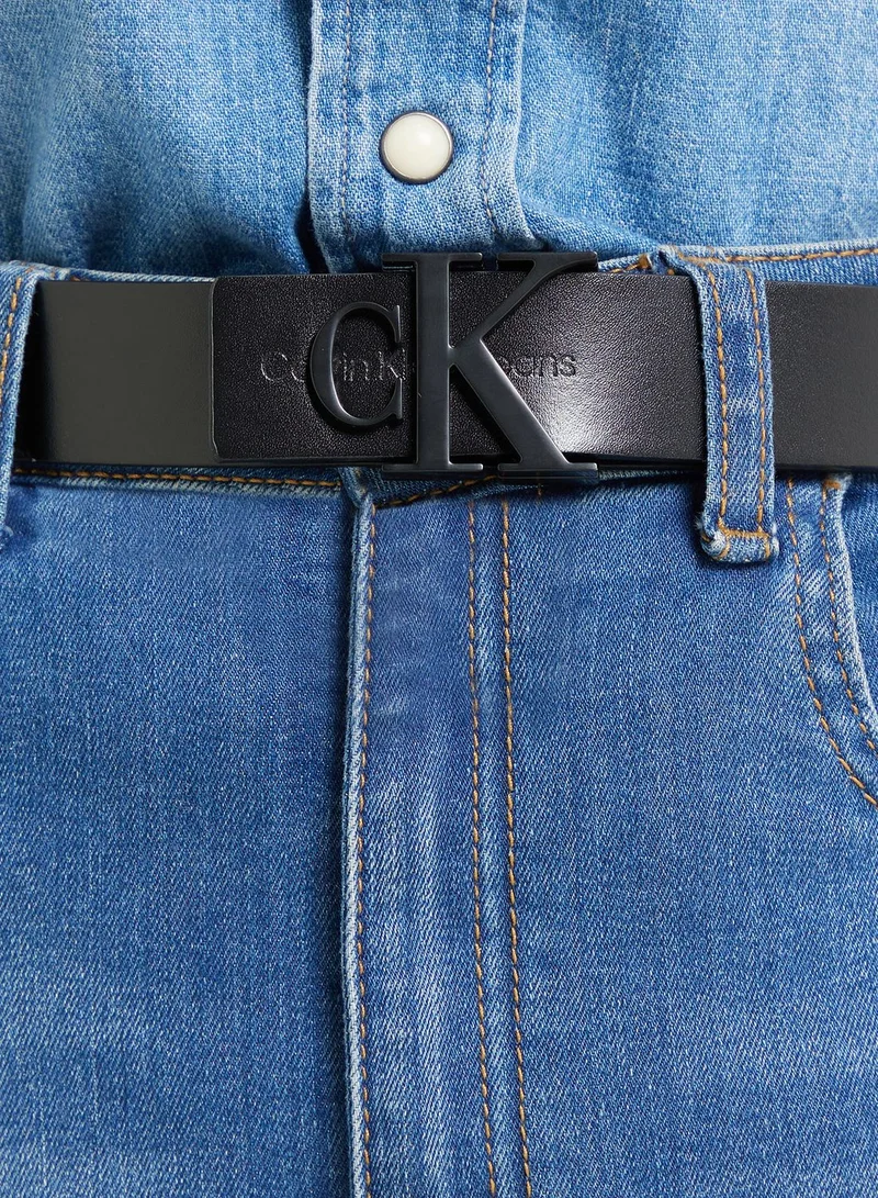Calvin Klein Jeans Monogram Allocated Hole Belt