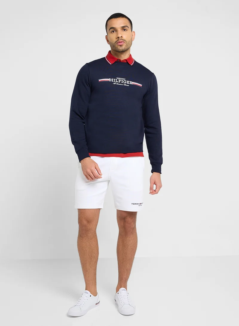 TOMMY HILFIGER Logo Crew Neck Sweatshirt
