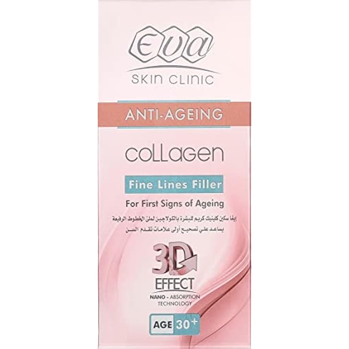 Eva Skin Clinic Anti-Ageing Collagen Fine Lines Filler for First Signs of Ageing (+30) 50 ml - Image 3