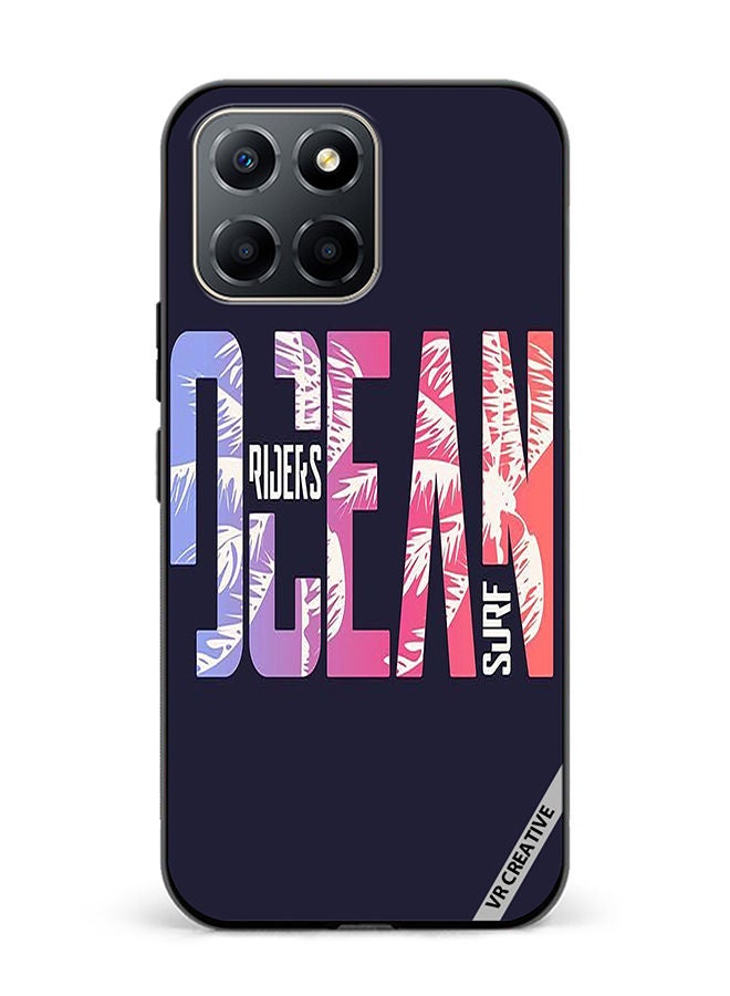 VR CREATIVE Protective Case Cover For Honor X6 Ocean Design Multicolour - Image 1