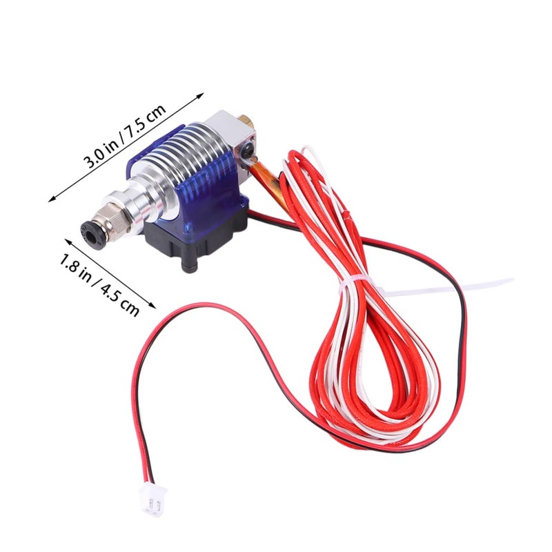 Extrusion Metal Hotend Kit with Fan Cover for 3D Printers Leakage Design Easy Installation - Image 3