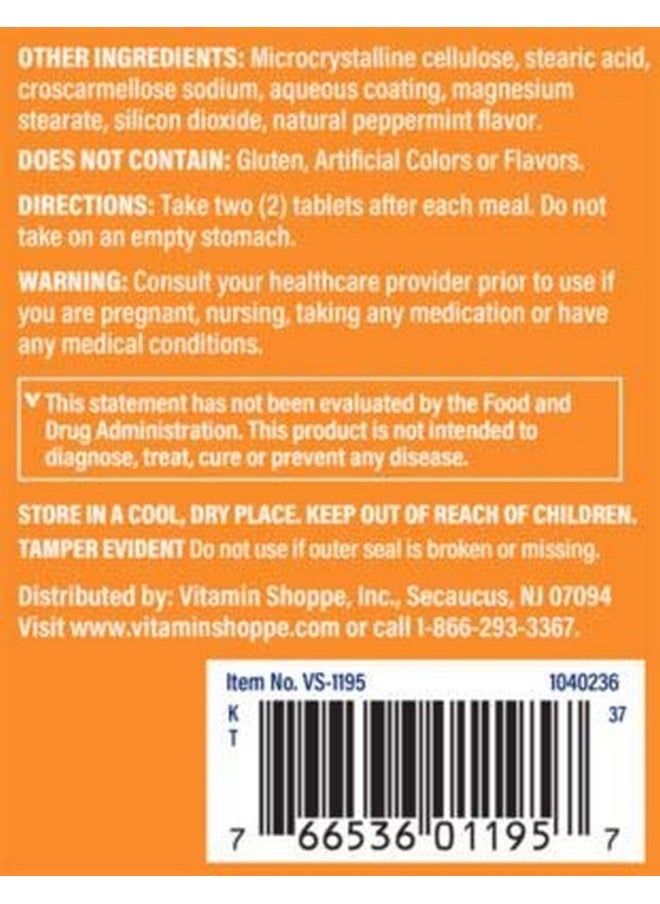 The Vitamin Shoppe - Multi Enzyme Helps Support The Digestion & Absorption Of Protein Carbs & Fat (300 Tablets) - Image 1