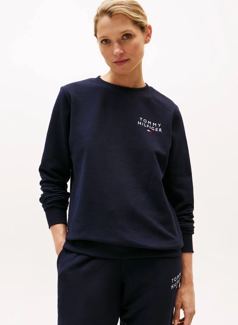 TOMMY HILFIGER TH Original Logo Lounge Sweatshirt