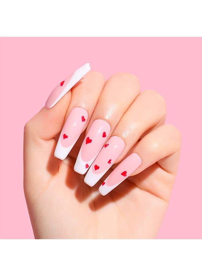 AIMEILI Soak Off Nude Pink Gel Nail Polish Set, All Seasons Pink Nail Polish Gel Color Set for Women Girls Valentines Mother's Day Gift Of 6pcs X 10ml - Kit Set 31 - Image 5