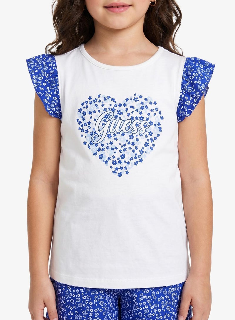 GUESS Kids T-Shirt And Shorts Set - Image 2