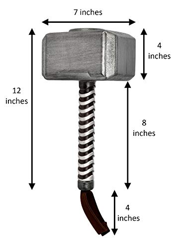 Rubies Marvel: Avengers Endgame Thor Mjolnir Hammer Costume Accessory - Image 3