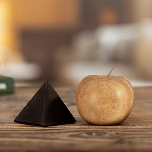 NOVICA Black Onyx Natural Gemstone Energy Channeling Pyramid, 'Black Night of Peace' - Image 5
