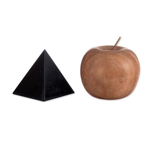 NOVICA Black Onyx Natural Gemstone Energy Channeling Pyramid, 'Black Night of Peace' - Image 4