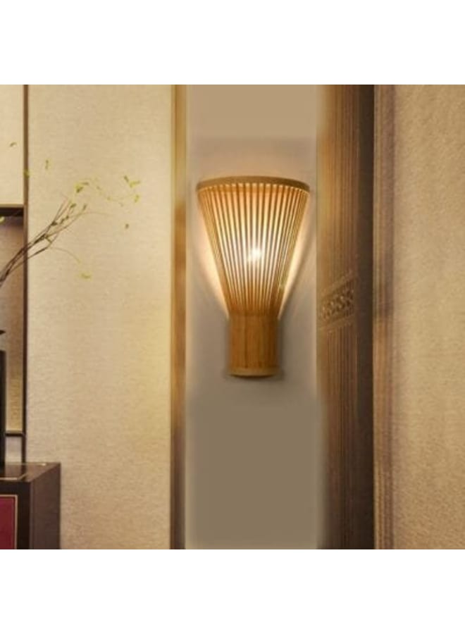 وهج  شمعدان حائط مخطط من الخيزران - تصميم عصري  - Image 5