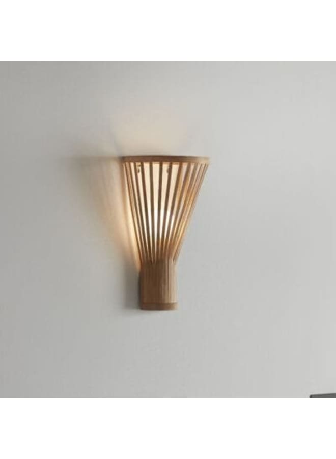 وهج  شمعدان حائط مخطط من الخيزران - تصميم عصري  - Image 4