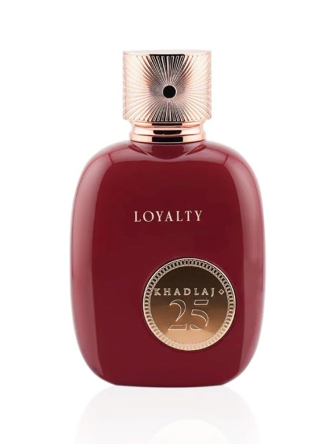 خدلج عطر 25 لويالتي للنساء أو دي بارفان 100 مل من خدلج – عطر زهري فاكهي بالكرز والياسمين - Image 2
