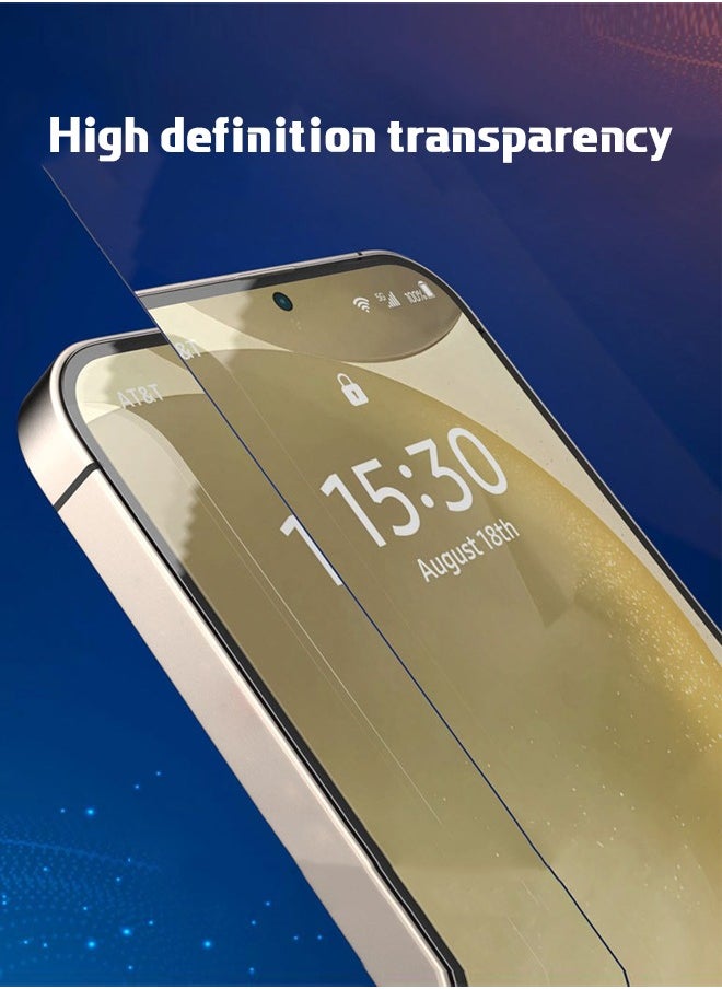 Fazza - [Samsung Galaxy S24 Ultra] Screen Protector 9H Full Coverage Screen Tempered Glass HD no Bubble Protective Case Screen protector with Dust Proof Screen Protector Kit, Aasy to Install - Image 1