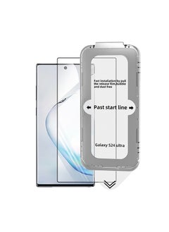 Fazza [Samsung Galaxy S24 Ultra] Screen Protector 9H Full Coverage Screen Tempered Glass HD no Bubble Protective Case Screen protector with Dust Proof Screen Protector Kit, Aasy to Install  - Image 2