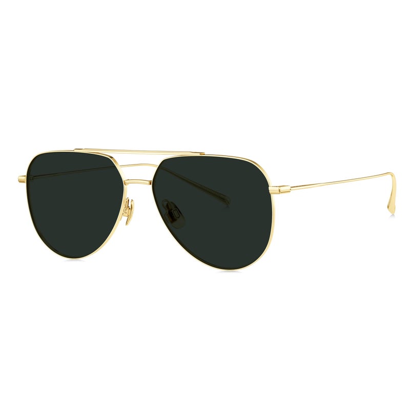 BOLON Unisex Premium Ultra Lightweight Full Titanium Classic Aviator Polarized Sunglasses BV1037 Riverside 57mm Exclusive Eyewear Brand of EssilorLuxottica - Image 2