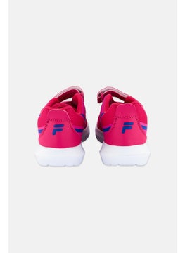 FILA Kids Girl Ps Paris Velcro Closure Outdoor Shoes, Dark Pink  - Image 4