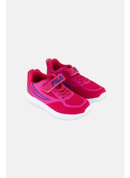 FILA Kids Girl Ps Paris Velcro Closure Outdoor Shoes, Dark Pink  - Image 1