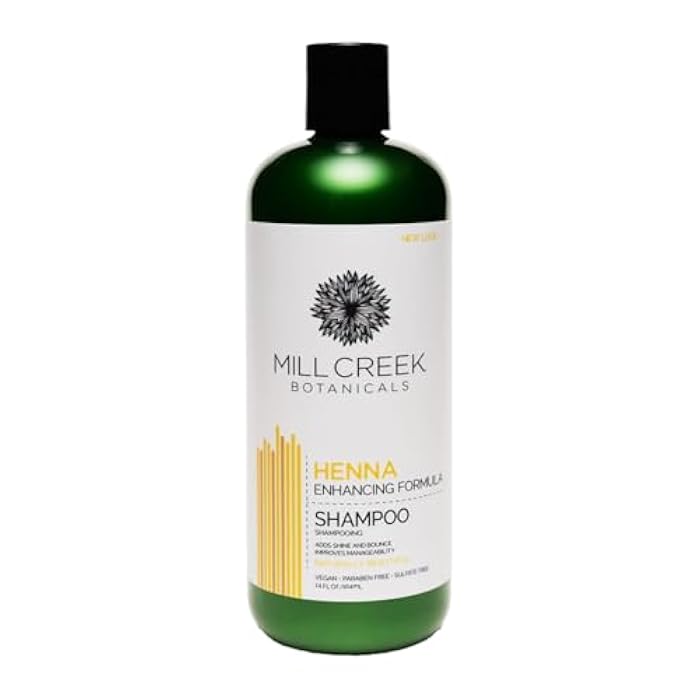Mill Creek Henna Shampoo(Natural & Organic) - 14 fl. oz. (414ml)