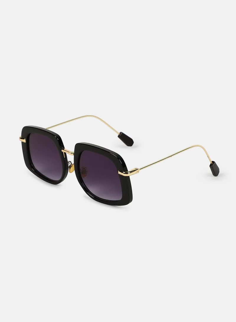 Haute Sauce  Polarized Full Rim Oversized Sunglasses For Women  | Best Price UAE