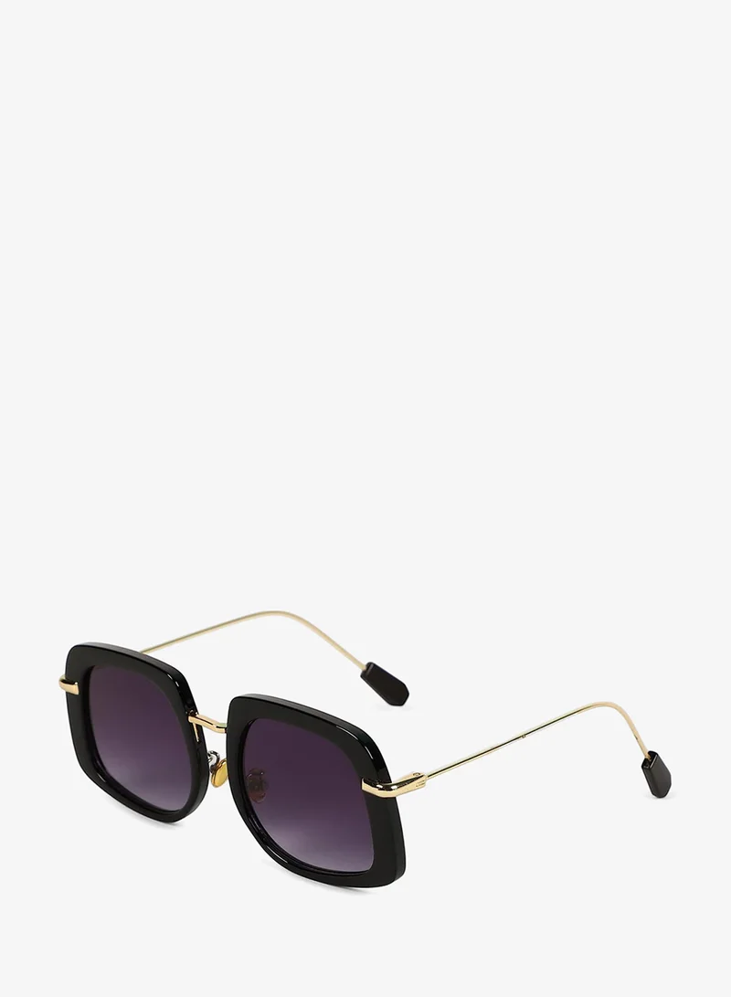 Haute Sauce  Polarized Full Rim Oversized Sunglasses For Women  | Best Price UAE