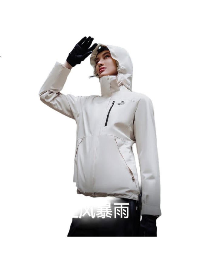PELLIOT [Cheng Yi Same Style] Shan Ye 2.0 3-In Jacket For Men And Women, Autumn And Winter Hard Shell Coat - Image 3
