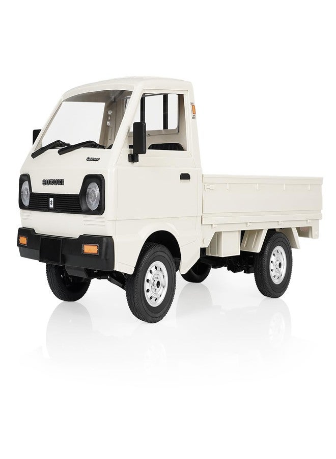 ARRIS سيارة WPL D14 RC للدريفت 1/10 4WD شاحنة طرق وعرة 2.4 جيجاهرتز تحكم عن بعد 4x4 شاحنة ميني RC Kei مع محرك 280، دواسة وقود وتوجيه متناسب، مركبة من فئة الهوايات RTR للبالغين - Image 1