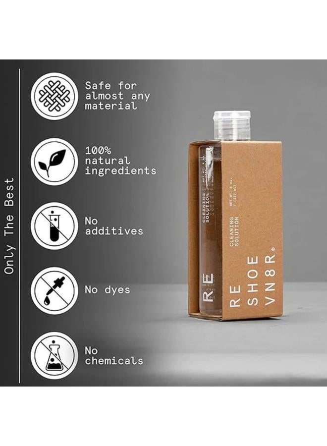 Reshoevn8r Refresh Shoe Cleaning Kit - 8oz Bottle + Brush - Image 4