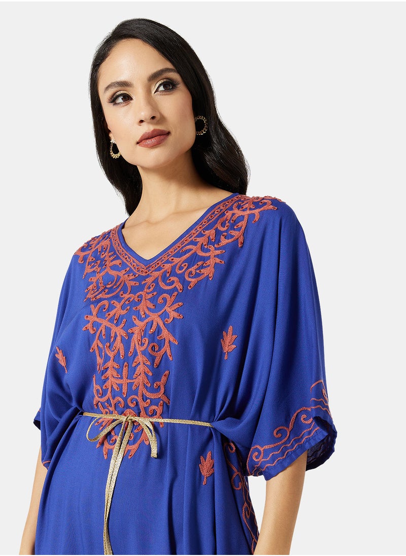 ARABIAN CLOSET EMBROIDERED KAFTAN  - Image 4