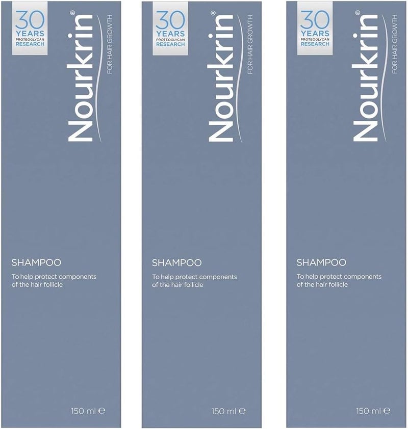 Nourkrin Shampoo 150ml x 3 Pack Savers Deal by Nourkrin