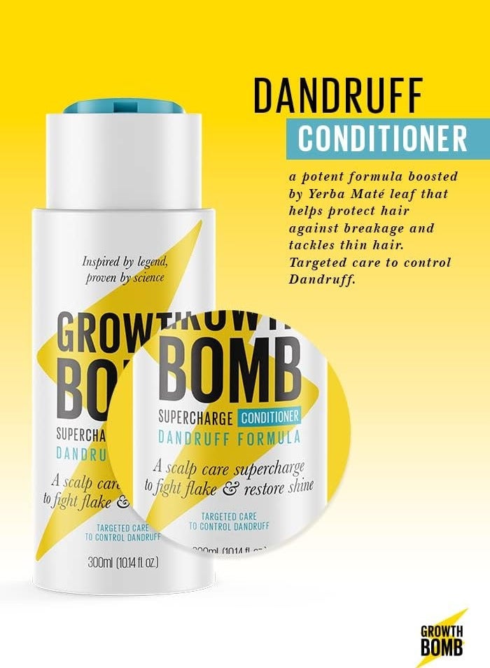 Growth Bomb Supercharge Dandruff Conditioner 300ml - Image 3