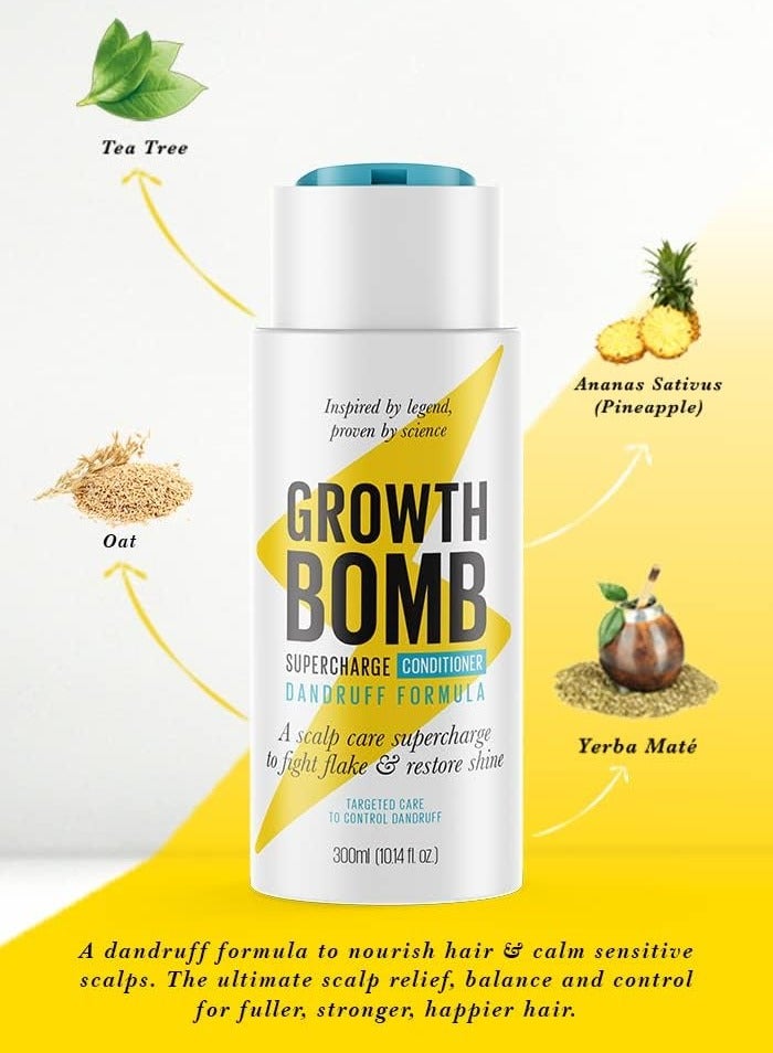 Growth Bomb Supercharge Dandruff Conditioner 300ml - Image 2