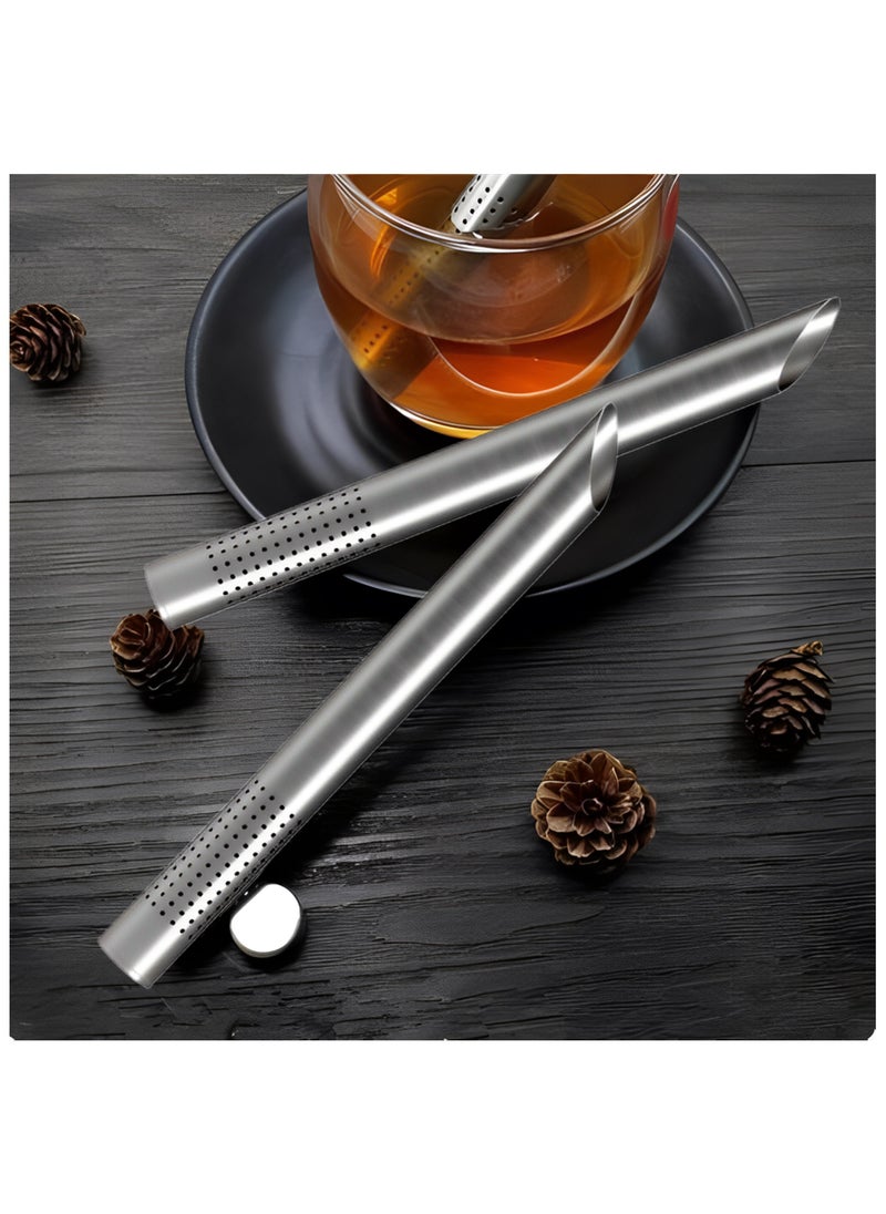Awm Set of 2 16.5cm Pipeline Strainer Durable Stainless Steel  - Image 5