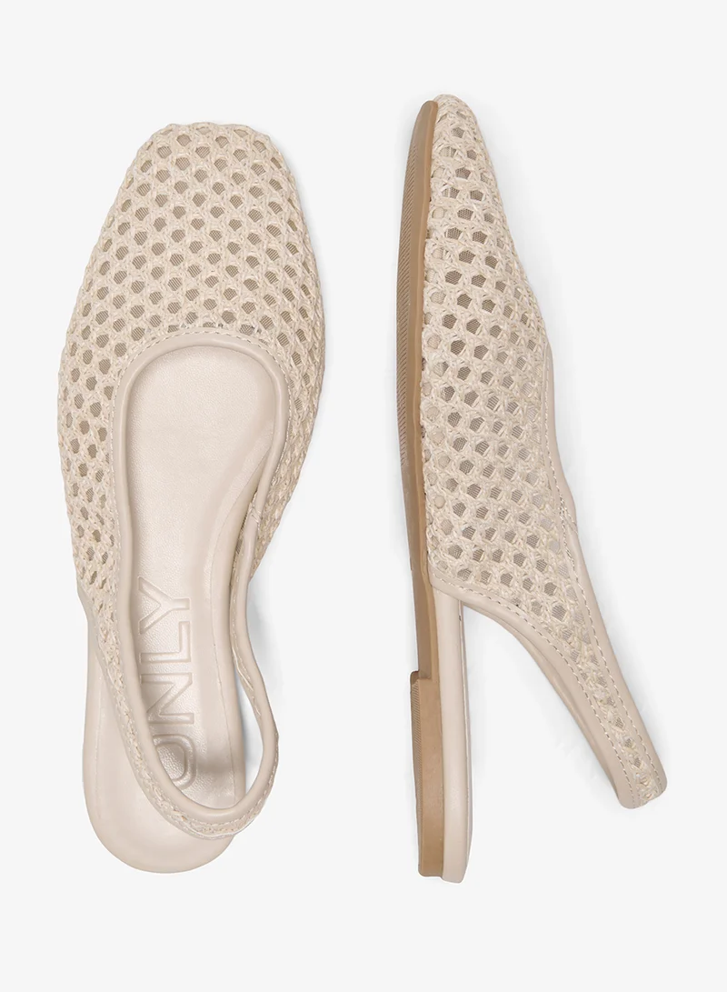 Only  Casual Slingback Ballerinas for Women | Best Price UAE
