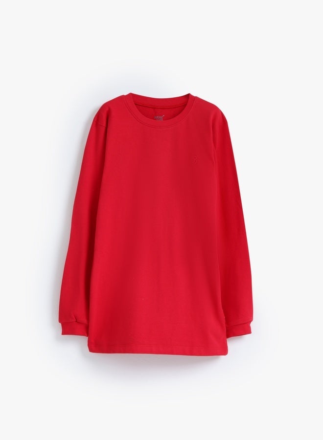 Junior UniSex Cotton Round T-Shirt