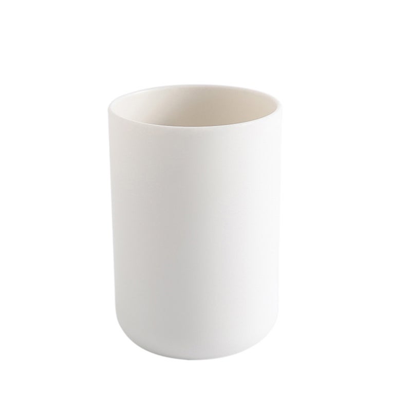 Toothbrush Travel Container 1 White Premium PP Material - Durable Smooth Edge Toothbrush Holder for Travel Outings Business Trips Bathroom Use - Image 1
