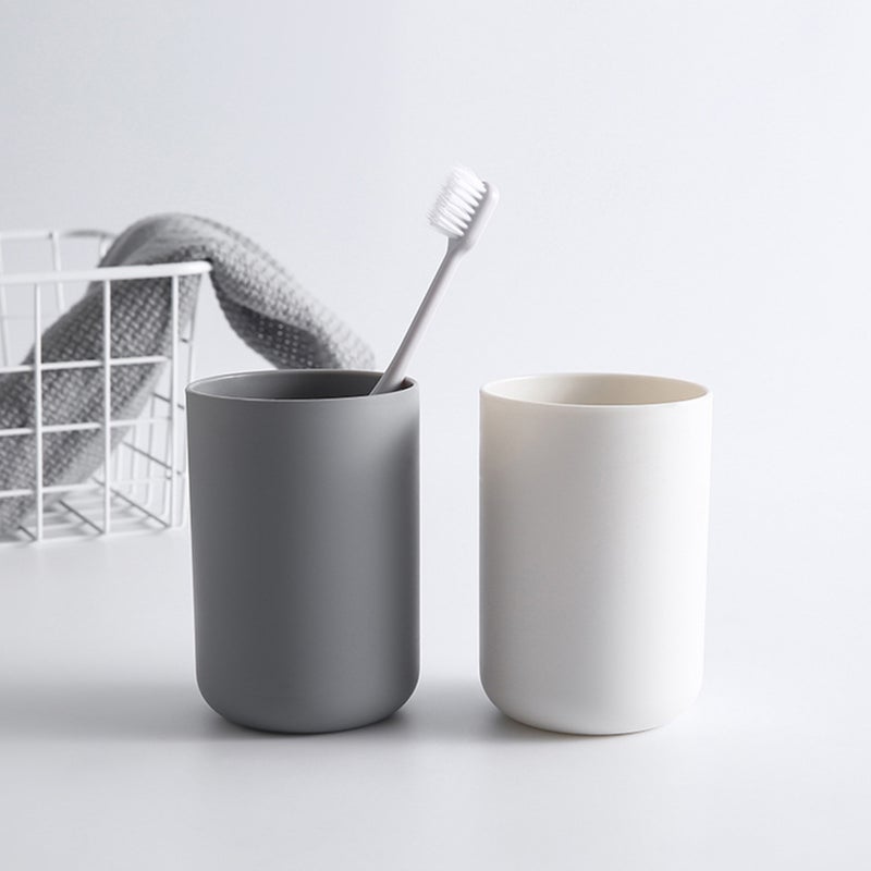 Toothbrush Travel Container 1 White Premium PP Material - Durable Smooth Edge Toothbrush Holder for Travel Outings Business Trips Bathroom Use - Image 2