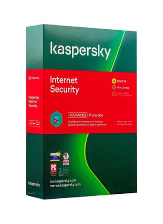 KASPERSKI 4 USERS ANTIVIRUS,  KASPERSKY INTERNET SECURITY 2020 - 4 USERS - AUTHENTIC MIDDLE EAST VERSION - 1 YEAR - pzsku/ZBAE471F6544ABE9A21ADZ/45/_/1661574939/aa58d4c0-5200-42dd-9169-05d84ffed388