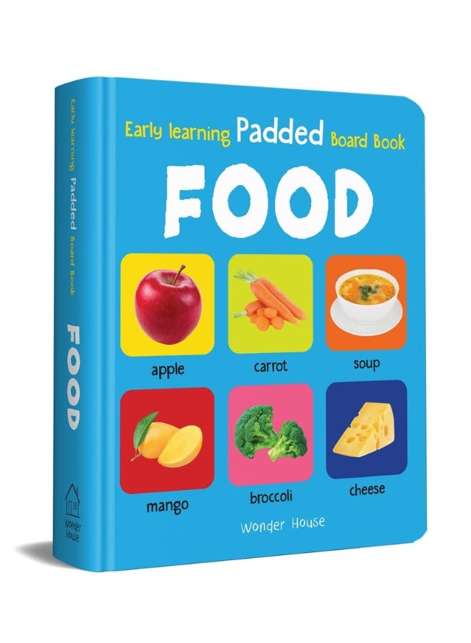 كتاب الطعام المبكر التعلم مع حشوة: كتب لوحية محشوة للأطفال - Image 1