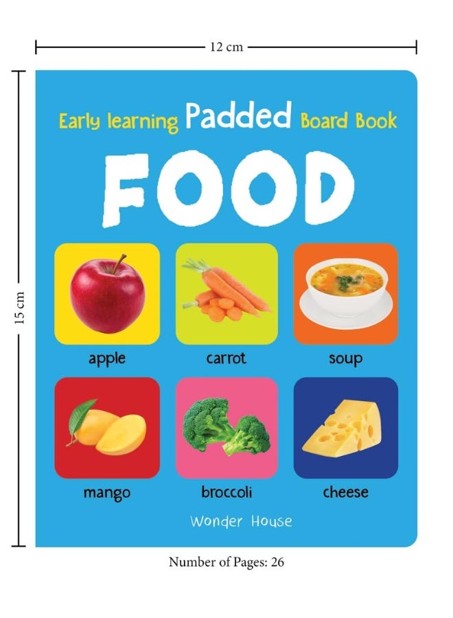 كتاب الطعام المبكر التعلم مع حشوة: كتب لوحية محشوة للأطفال - Image 2