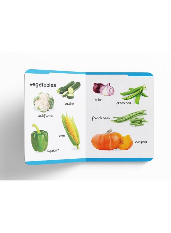 كتاب الطعام المبكر التعلم مع حشوة: كتب لوحية محشوة للأطفال - Image 4