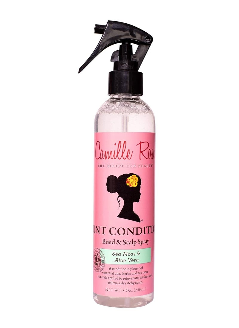 Camille Rose Naturals - Camille Rose Braids Mint + Scalp Spray to moisturize, reduce breakage and provide relief from dry scalp 240 ml - Image 1