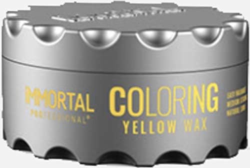 Immortal NYC IMMORTAL INFUSE Coloring Wax Silver YELLOW Instant Color 100mL
